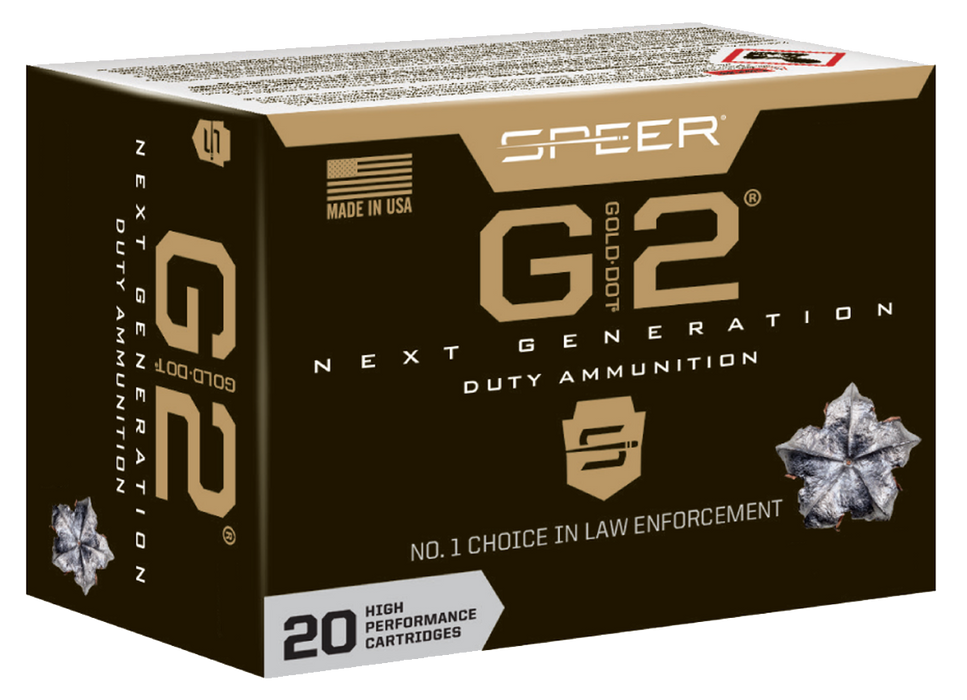 Speer Gold Dot G2 .40 S&W 180 gr G2 Ammunition - 20 Per Box