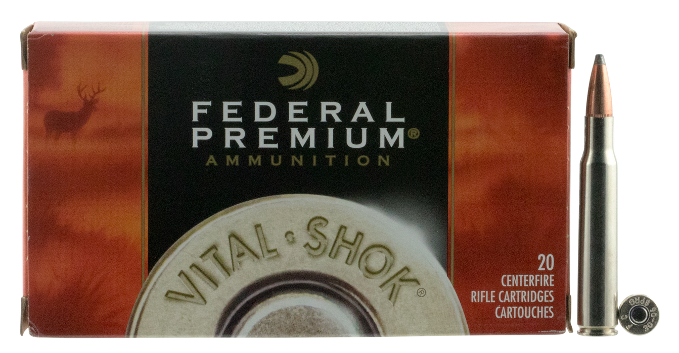 Federal Premium Hunting .30-06 Springfield 165 gr Nosler Partition (NP) 20 Per Box
