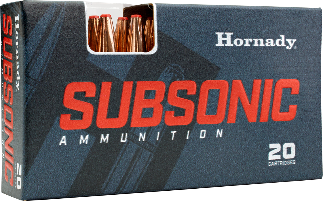 Hornady 9mm Luger 147 gr Subsonic XTP Subsonic Ammunition - 25 Round Box