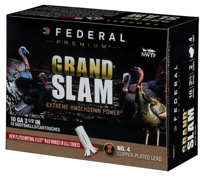 Federal Premium Grand Slam 10 3.50" 2 oz 4 Shot 10 Per Box