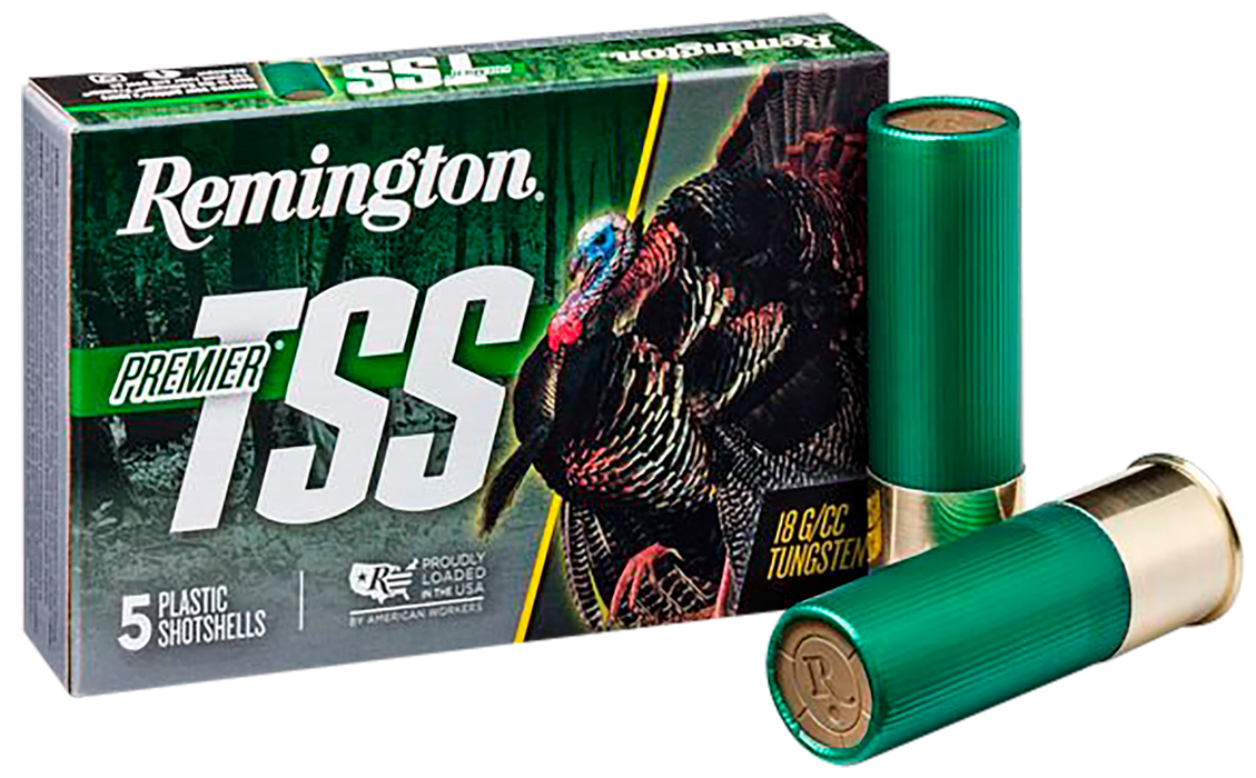 Remington Ammunition Premier TSS Turkey 12 Gauge 3" 1 3/4 oz Tungsten 7 Shot 5 Per Box