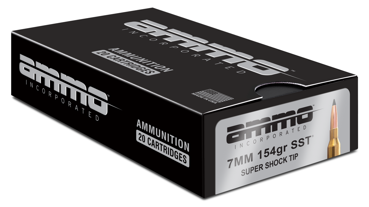 Ammo Inc Signature Personal Defense 7mm Rem Mag 154 gr Super Shock Tip (SST) 20 Per Box