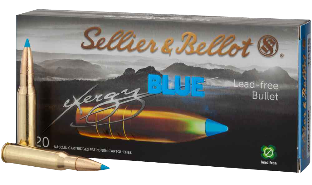 Sellier & Bellot eXergy .308 Win 165 gr TAC-EX-Blue 20 Per Box