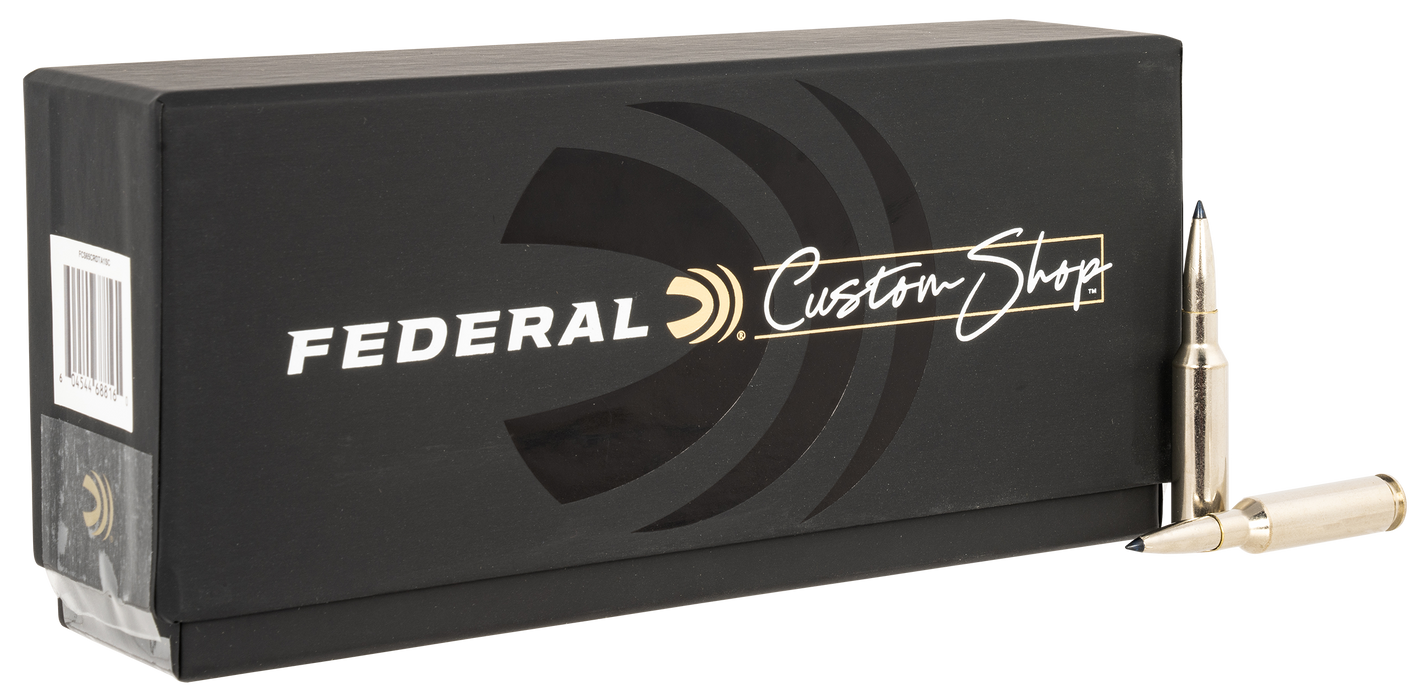 Federal Custom Rifle Ammo Custom Shop 6.5 Creedmoor 130 gr Terminal Ascent 20 Per Box