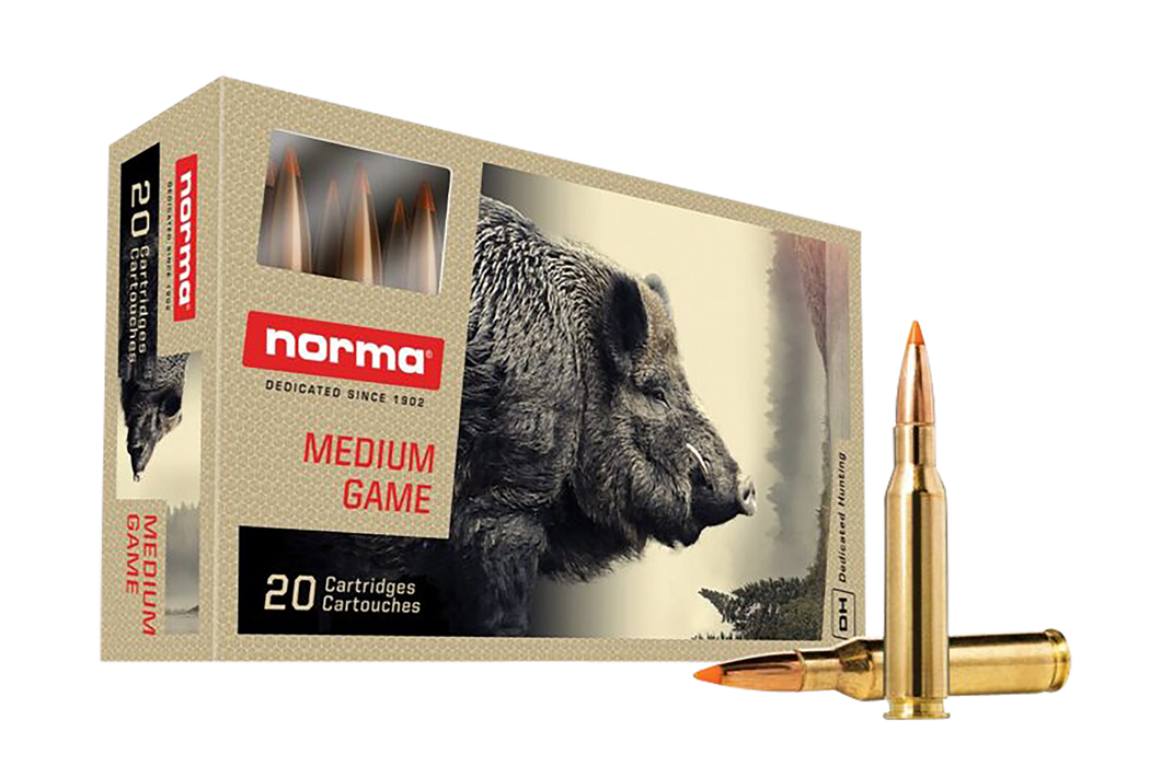 Norma 7mm-08 Rem 160 gr Dedicated Hunting Tipstrike Polymer Tip Ammunition - 20 Round Box