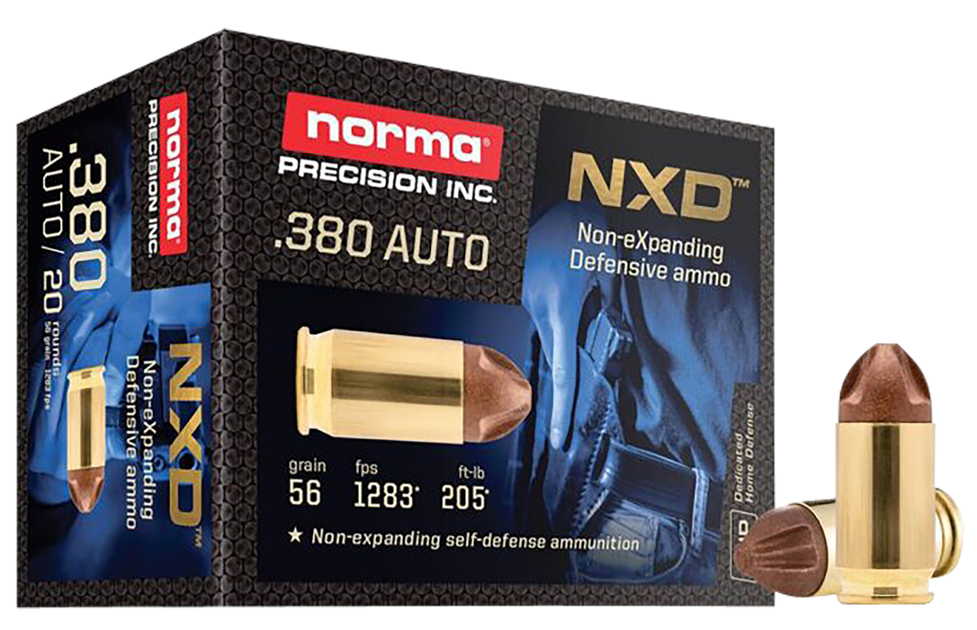 Norma .380 ACP 56 gr Self Defense NXD Self Defense Ammunition - 20 Round Box