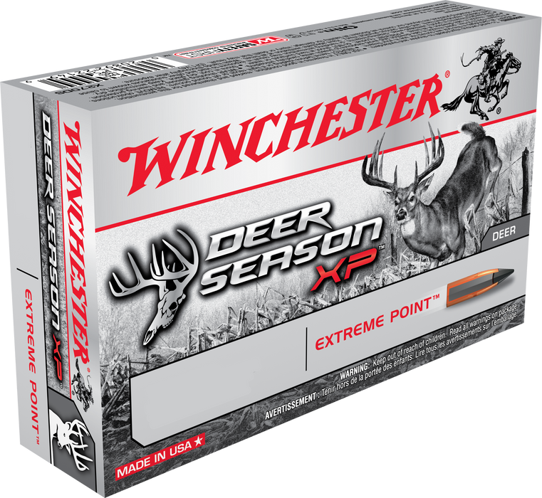 Winchester Ammo Deer Season XP Hunting 6.5 Creedmoor 125 gr Extreme Point 20 Per Box
