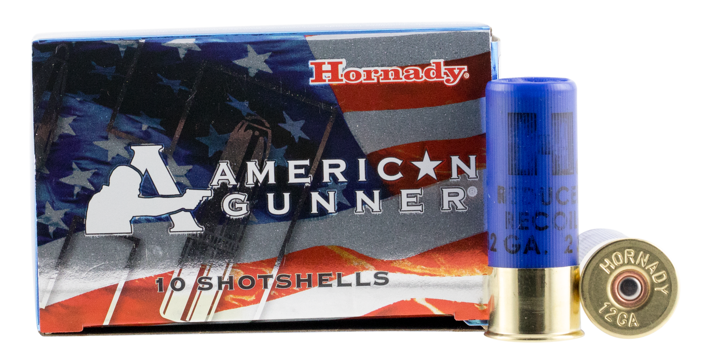 Hornady American Gunner Hunting 12 Gauge 2.75" 1 oz 00 Buck Shot 10 Per Box