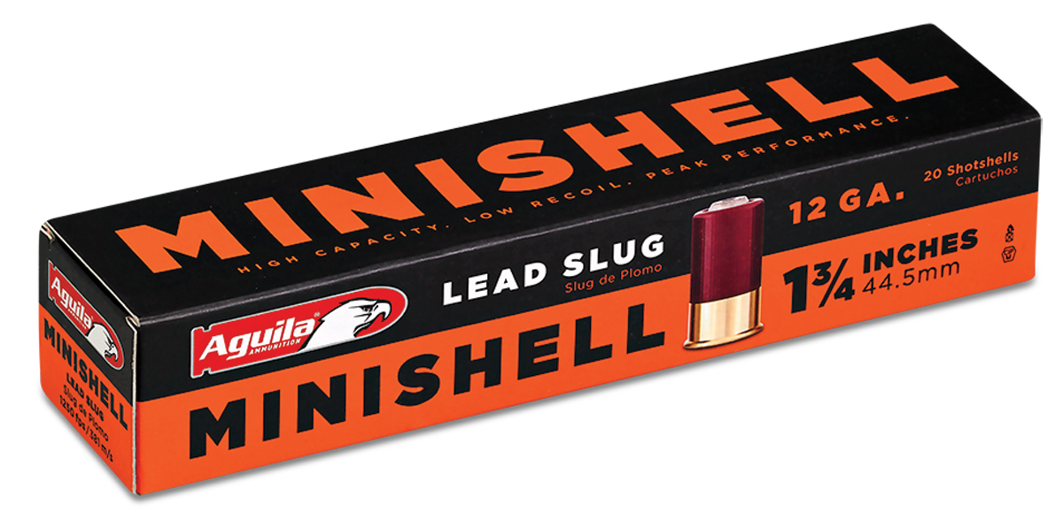 Aguila Minishell Target 12 Gauge 1.75" 7/8 oz Slug Shot 20 Per Box