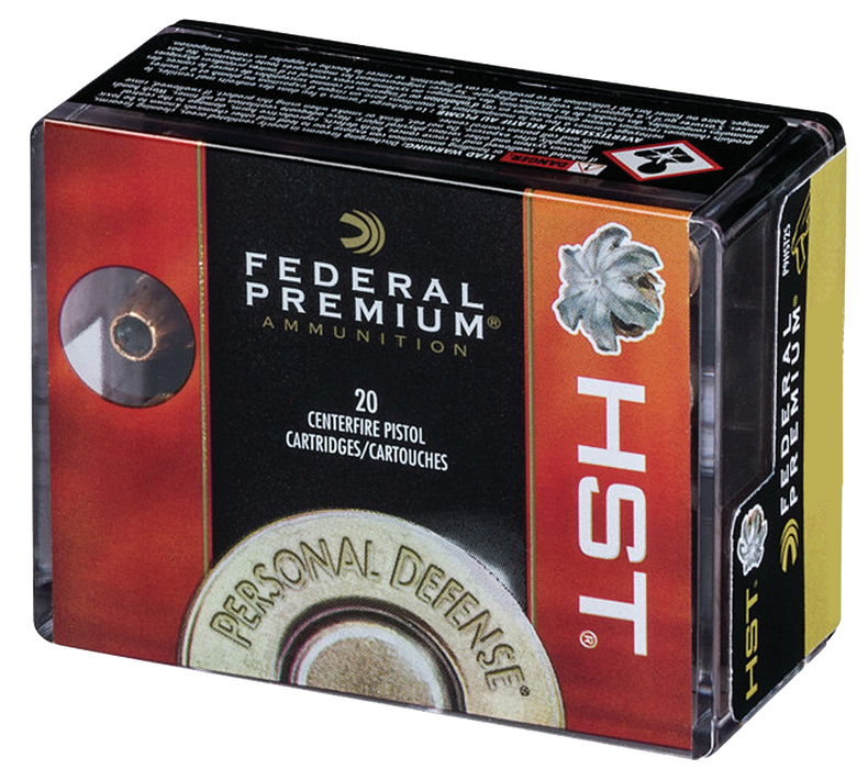 Federal Premium Personal Defense 9mm Luger 147 gr HST Jacketed Hollow Point 20 Per Box