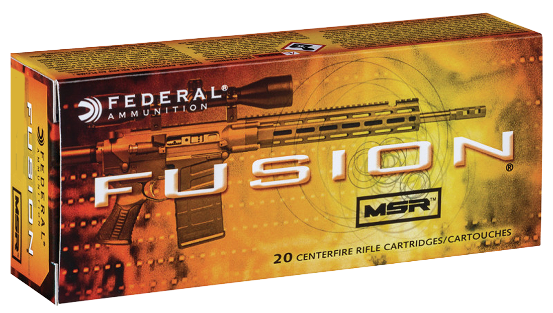 Federal Fusion MSR Hunting .300 Blackout 150 gr Fusion Soft Point 20 Per Box