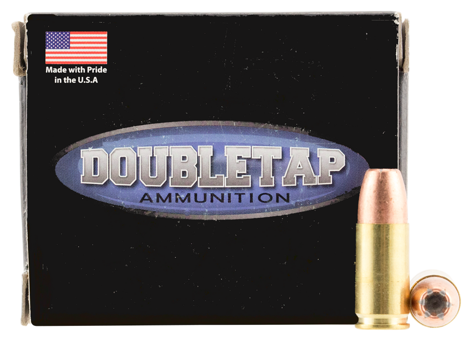 DoubleTap Ammunition Defense 9mm Luger +P 124 gr Jacketed Hollow Point (JHP) 20 Per Box