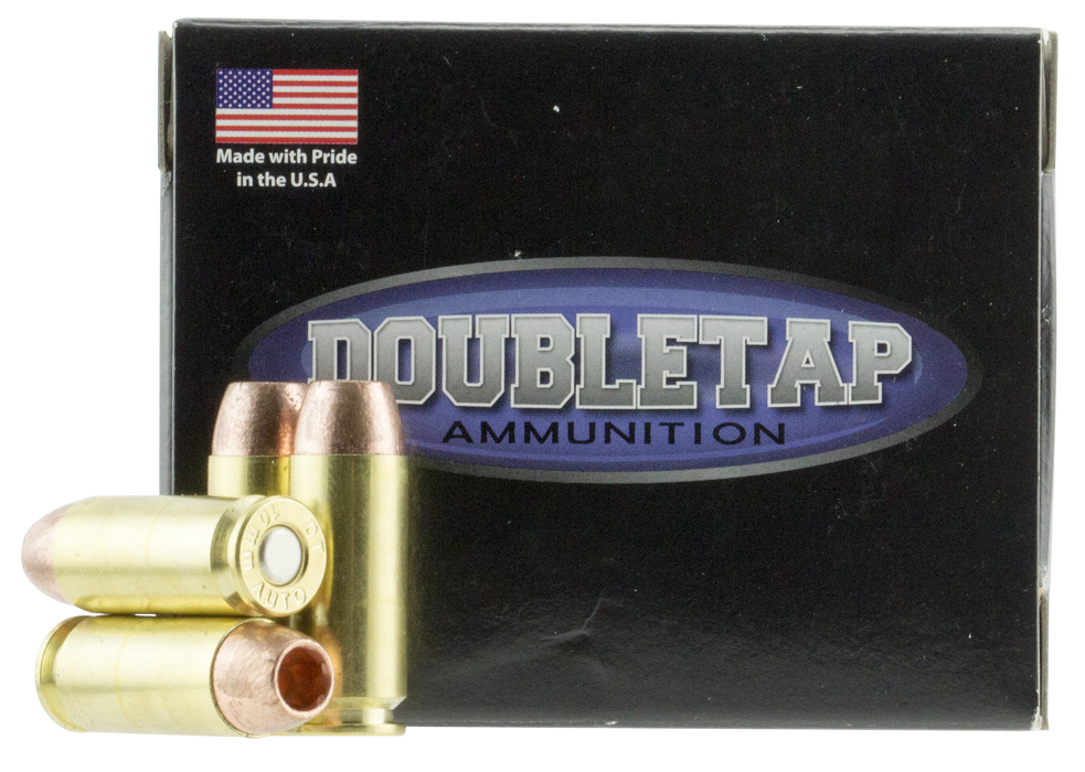 DoubleTap Ammunition Self Defense 10mm Auto 125 gr Barnes TAC-XP Lead Free 20 Per Box