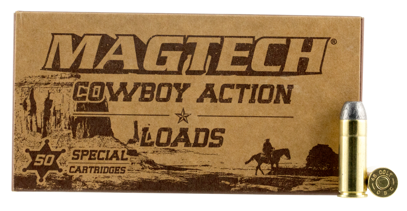 Magtech Cowboy Action Target .45 Colt (LC) 200 gr Lead Flat Nose (LFN) 50 Per Box