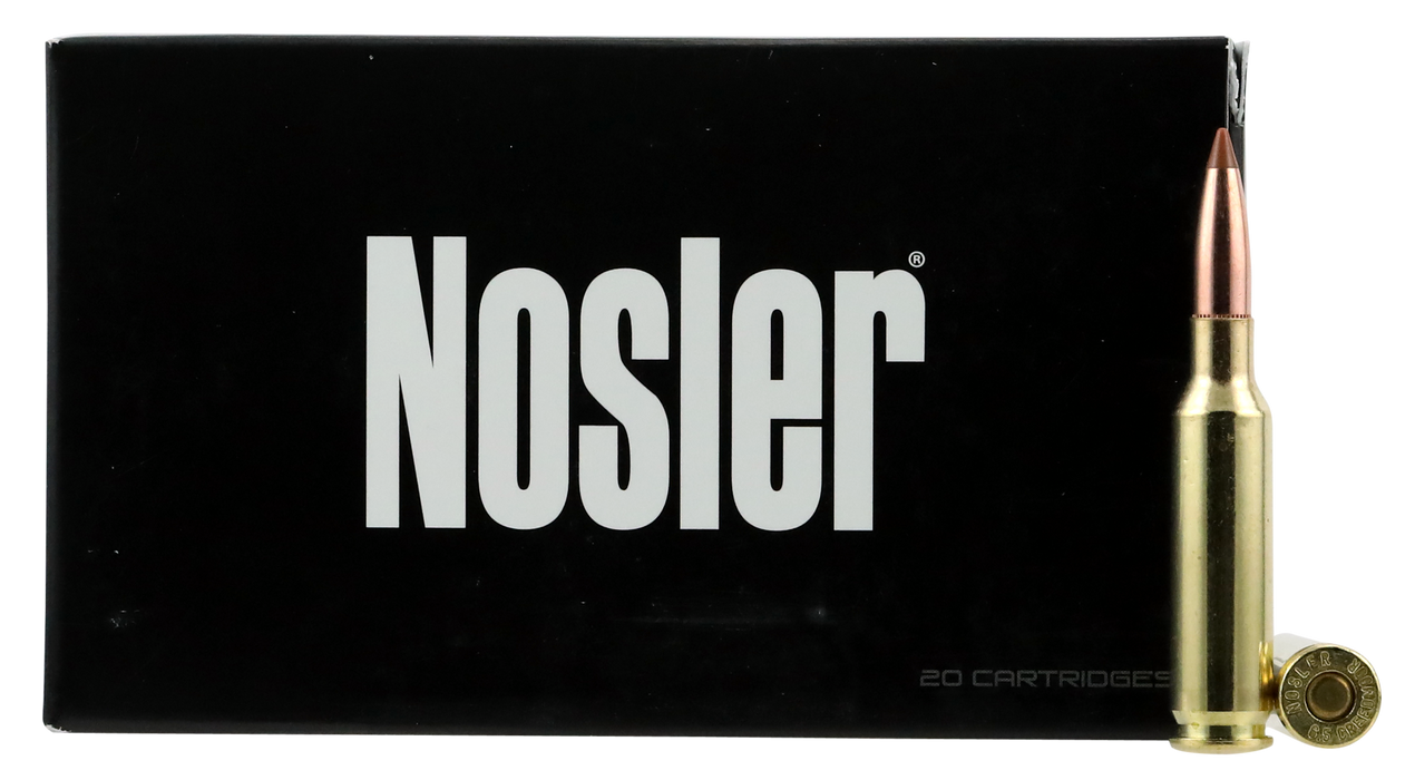 Nosler Ballistic Tip Hunting 6.5 Creedmoor 140 gr Spitzer Ballistic Tip (SBT) 20 Per Box