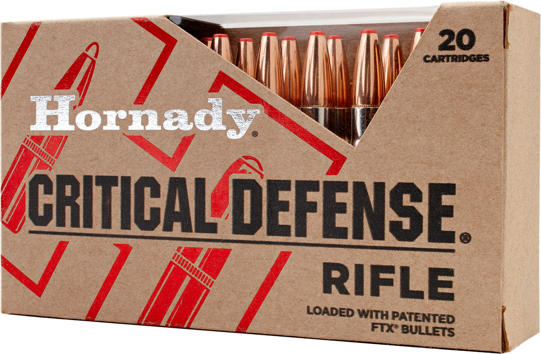 Hornady Critical Defense .223 Rem 55 gr Flex Tip eXpanding (FTX) 20 Per Box