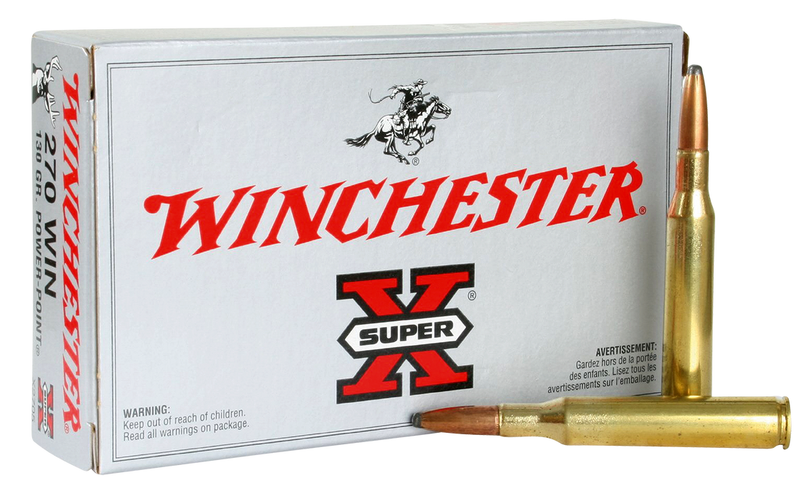 Winchester Ammo Super-X .270 Win 130 gr Power-Point (PP) 20 Per Box
