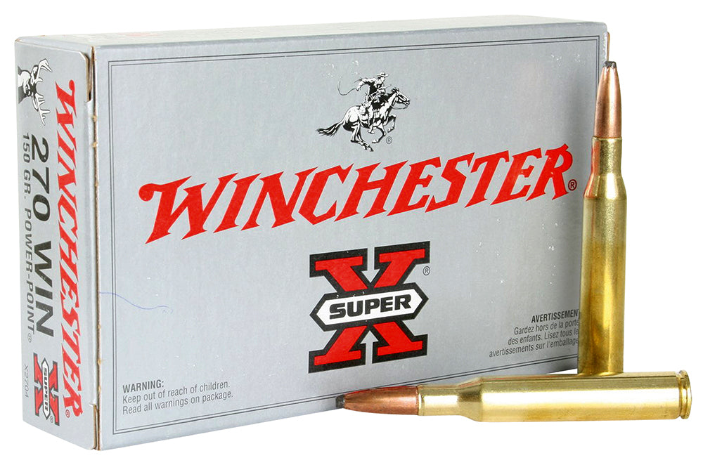 Winchester Super X .270 Win 150 gr Power-Point (PP) 20 Per Box