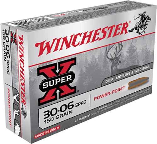 Winchester Super X .30-06 Springfield 150 gr Power-Point (PP) 20 Per Box