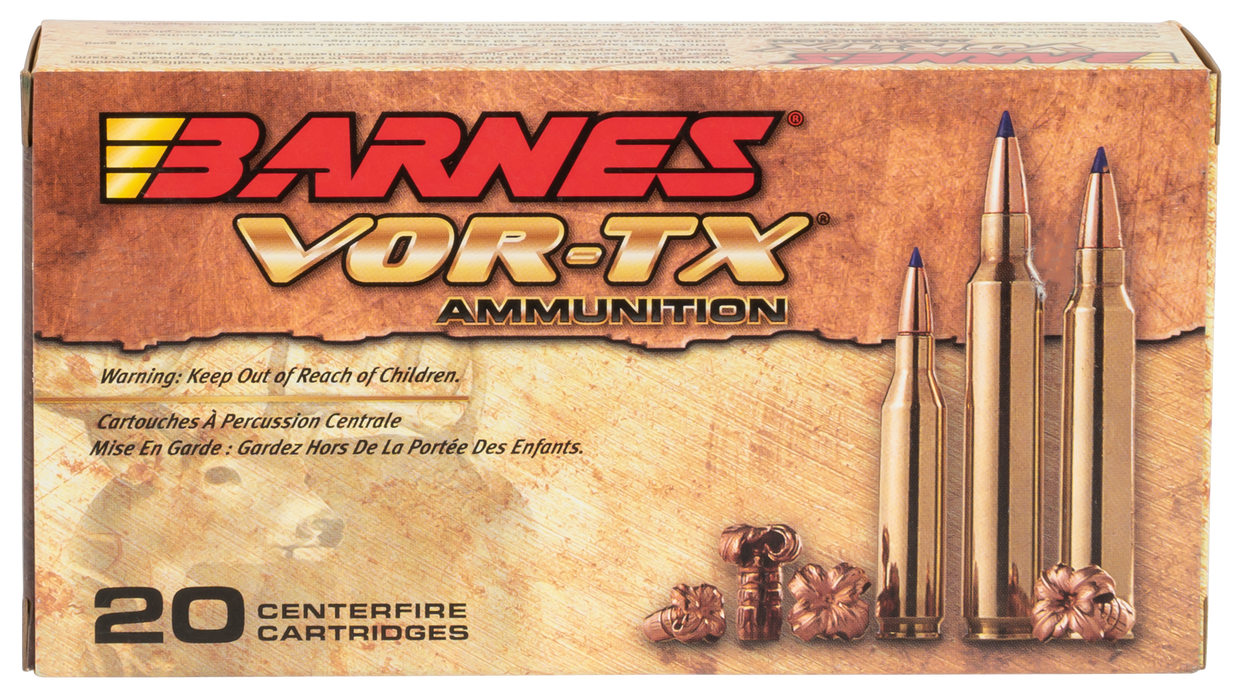 Barnes Bullets VOR-TX 7mm-08 Rem 120 gr Tipped TSX Boat-Tail 20 Per Box