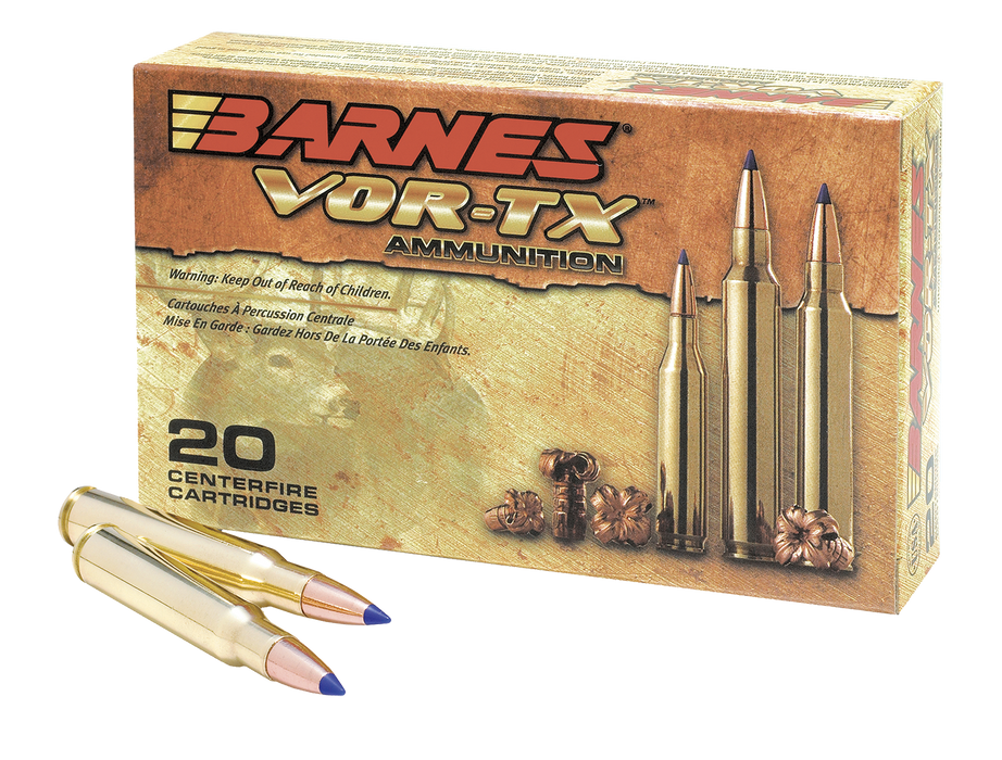 Barnes Bullets VOR-TX Centerfire Rifle .300 Blackout 110 gr TAC-TX Flat Base 20 Per Box