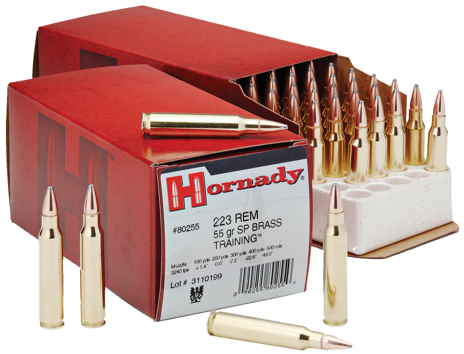 Hornady Custom Target .223 Rem 55 gr Spire Point (SP) 50 Per Box