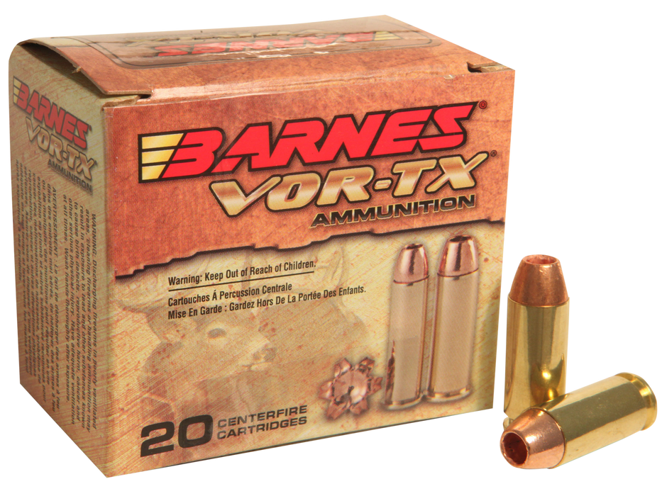 Barnes Bullets VOR-TX Defense 10mm Auto 155 gr Barnes VOR-TX XPB 20 Per Box