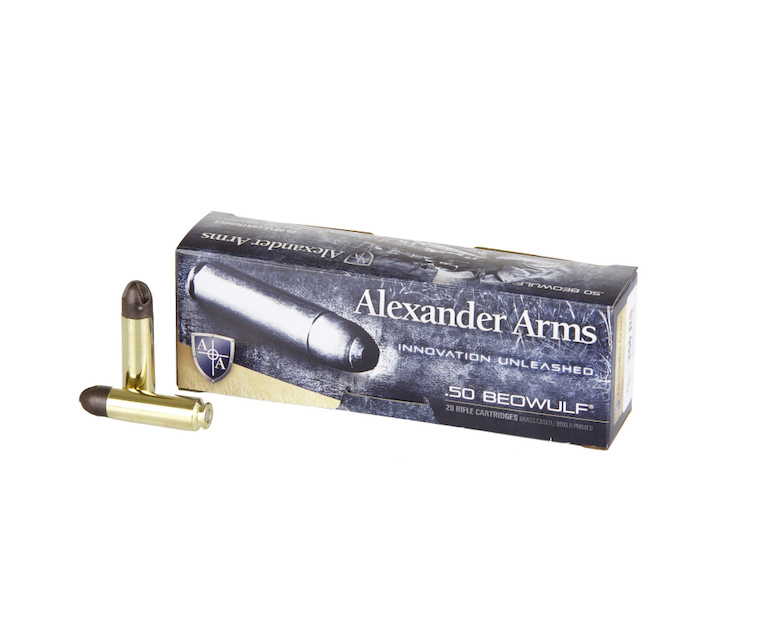 Alexander Arms .50 Beowulf 200gr ARX Copper Polymer Ammunition - 20 Round Box