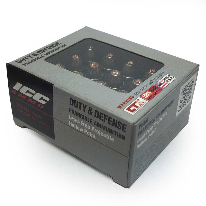 ICC .40 S&W Duty & Defense Ammunition - 20 Round Box