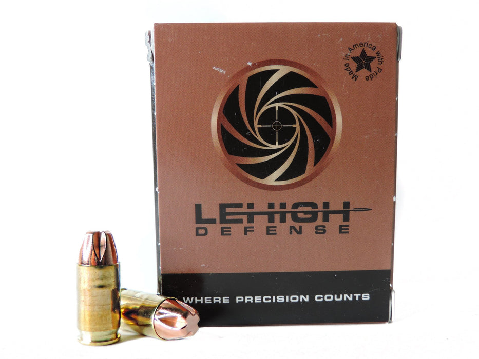 Lehigh Defense .45 ACP 135gr Xtreme Defense Ammunition - 20 Round Box