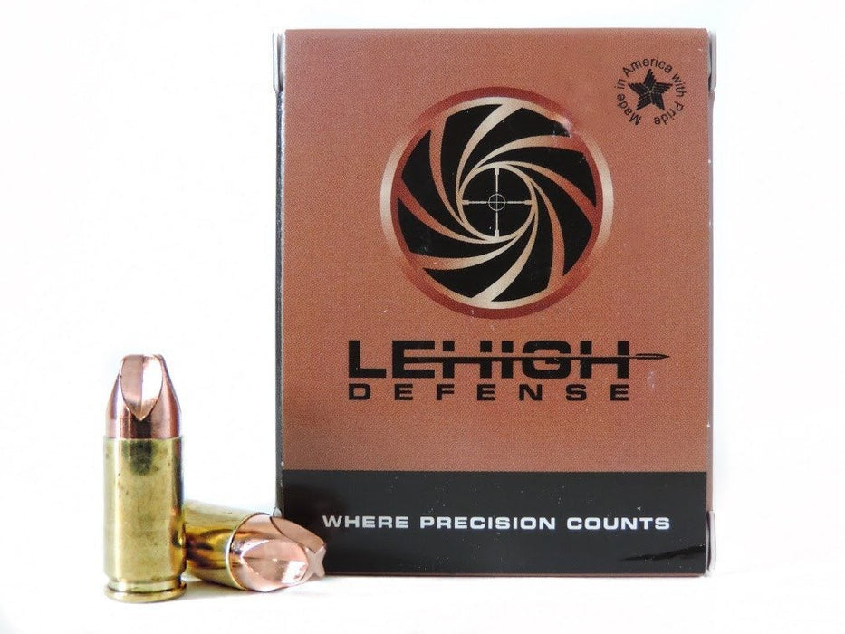 Lehigh Defense 9mm +P Xtreme Defense Ammunition