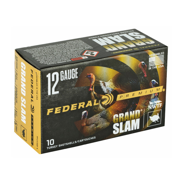 Federal 12 Gauge Grand Slam 2.75" 1-1/2oz 5 Shot Ammunition - 10 Round Box