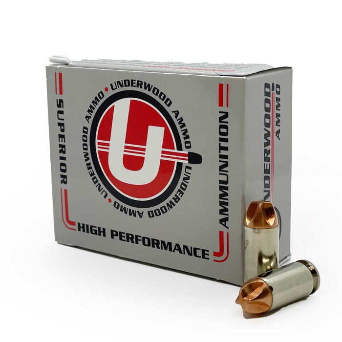 Underwood .40 S&W 100gr. Xtreme Defender Solid Monolithic Hunting & Self Defense Ammunition - 20 Round Box