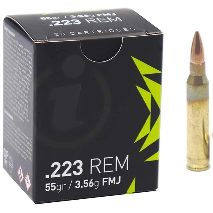 Igman .223 Rem 55 gr Full Metal Jacket Ammunition - 20 Round Box