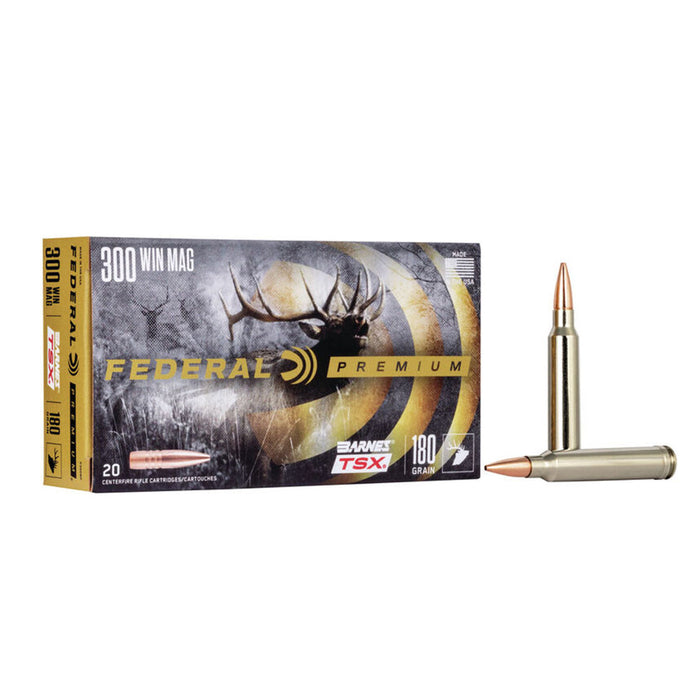 Federal .300 Win Mag 180gr Barnes Triple Shock X Ammunition - 20 Round Box